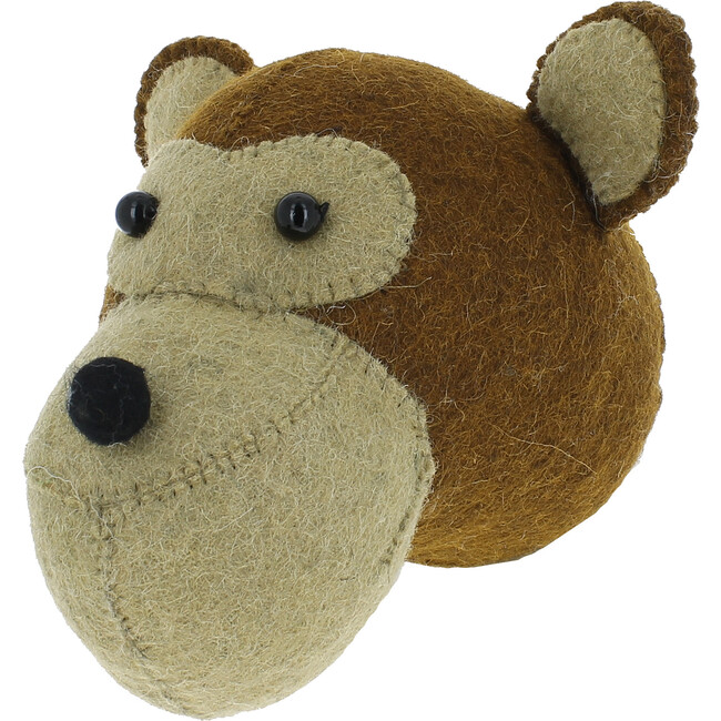 Mini Monkey Head, Brown
