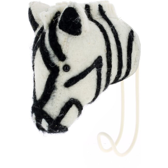 Zebra Hook, Black/Cream - Wall Décor - 2