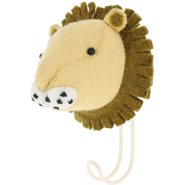 Lion Hook, Yellow - Wall Décor - 2