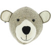 Grey Mummy Bear Head - Animal Heads - 1 - thumbnail