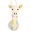Mini Natural Pastel Giraffe - Animal Heads - 1 - thumbnail
