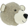 Grey Mummy Bear Head - Animal Heads - 2
