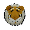 Double Ruff Tiger Head, Orange - Animal Heads - 2