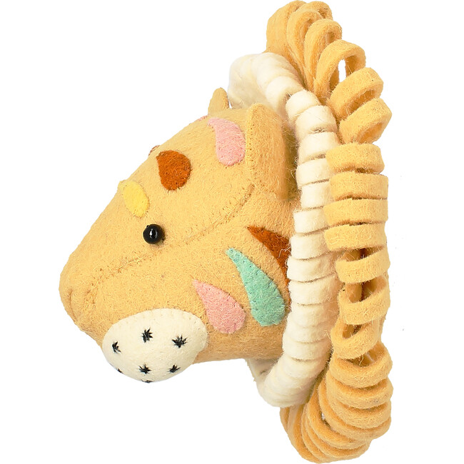 Mini Natural Pastel Tiger, Sand - Animal Heads - 4