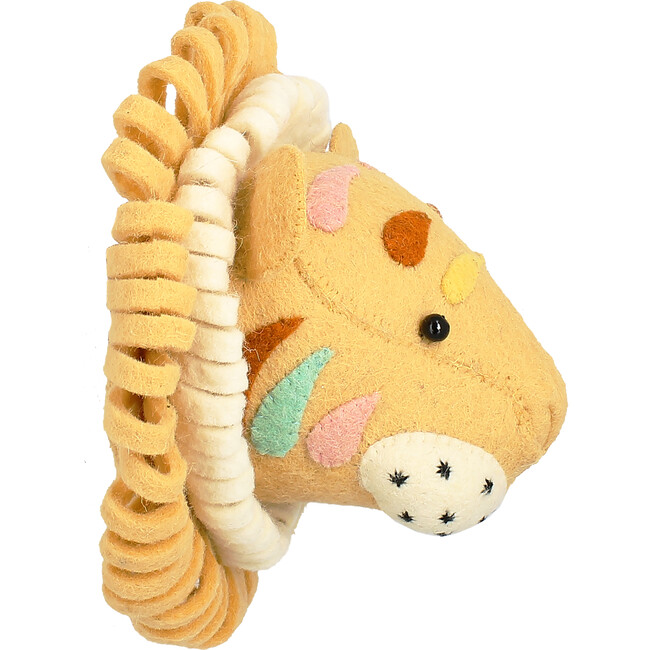 Mini Natural Pastel Tiger, Sand - Animal Heads - 5