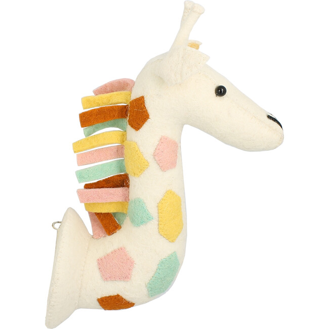 Mini Natural Pastel Giraffe - Animal Heads - 3