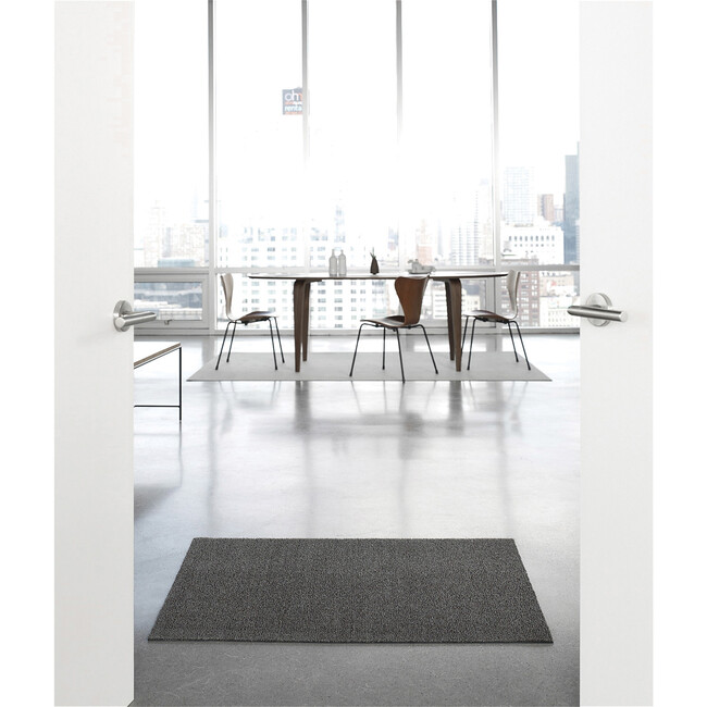 Solid Floor Mat, Mercury - Rugs - 4