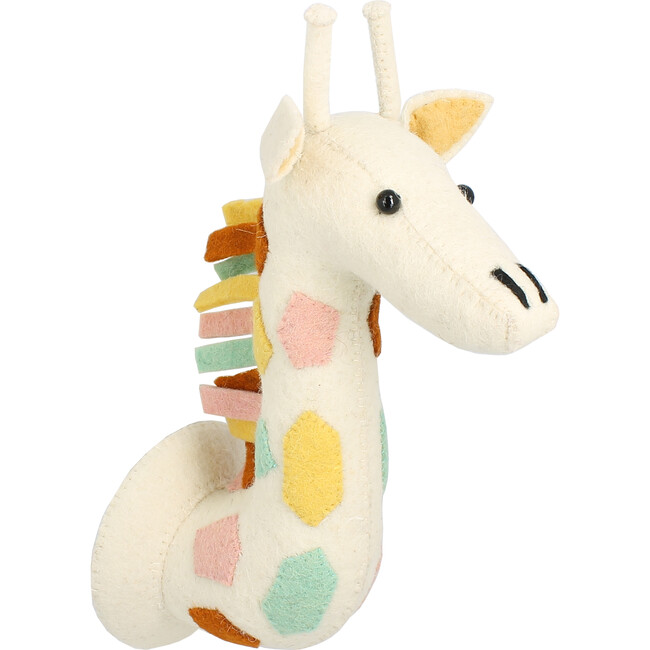 Mini Natural Pastel Giraffe - Animal Heads - 5