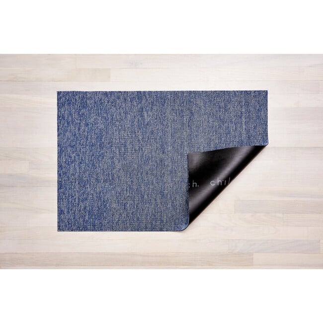 Heathered Floor Mat, Cornflower - Rugs - 8