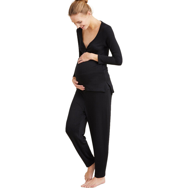 The Women's Over/Under Lounge Pant, Black