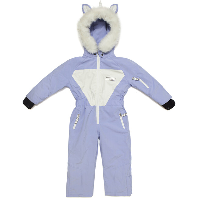 Sparkle the Unicorn Ski Suit with Faux Fur trim - Snowsuits - 1