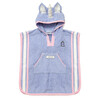 Girl's Sparkle Poncho Towel, Lilac - Cover-Ups - 1 - thumbnail