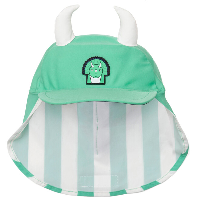 Kids Spike Summer Hat, Green - Hats - 2