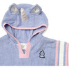 Girl's Sparkle Poncho Towel, Lilac - Cover-Ups - 3