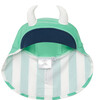 Kids Spike Summer Hat, Green - Hats - 4