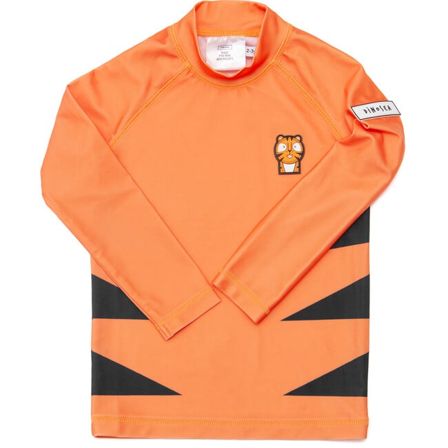 Kids Pounce Rash Guard,Orange