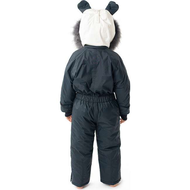Patch the Panda Ski Suit with Faux Fur trim - Snowsuits - 3