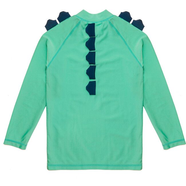 Kid's Spike Rash Guard, Green - Rash Guards - 6