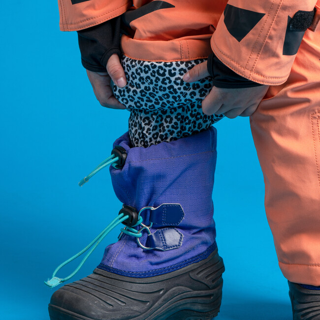 Pounce the Tiger Ski Suit with Faux Fur trim - Snowsuits - 6