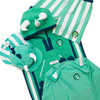 Kid's Spike Poncho Towel,Green - Cover-Ups - 6