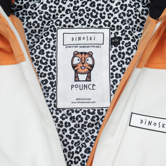 Pounce the Tiger Ski Suit with Faux Fur trim - Snowsuits - 9