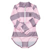 Girl's Hop Swimsuit, Grey - One Pieces - 1 - thumbnail