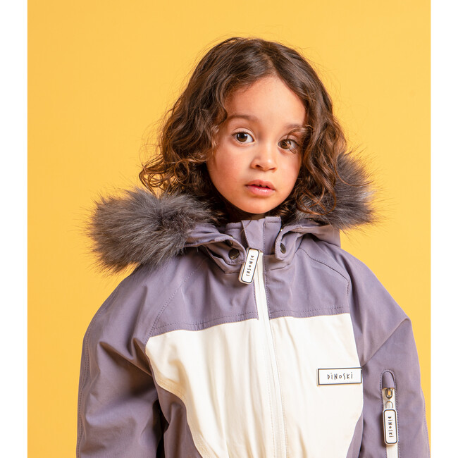 Hop the Bunny Ski Suit with Faux Fur trim - Snowsuits - 2