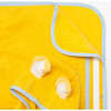 Kid's Cub Poncho Towel,Yellow - Cover-Ups - 5