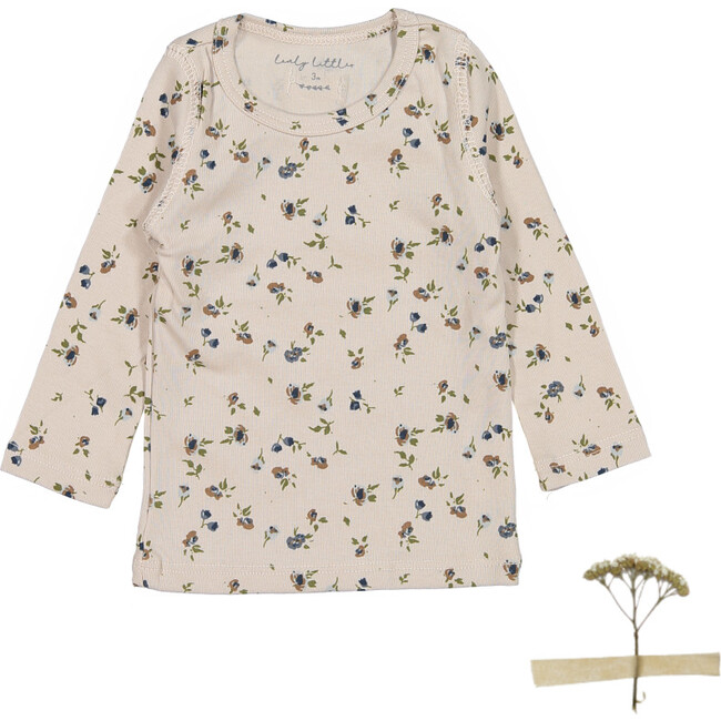 The Sea Rose Tee, Floral Sand
