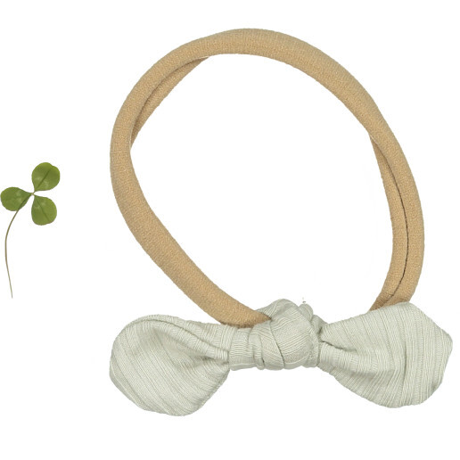 The Sea Rose Bow, Mist - Hair Accessories - 1
