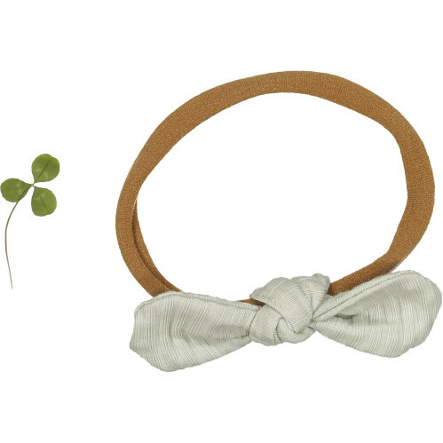 The Sea Rose Bow, Mist - Hair Accessories - 2