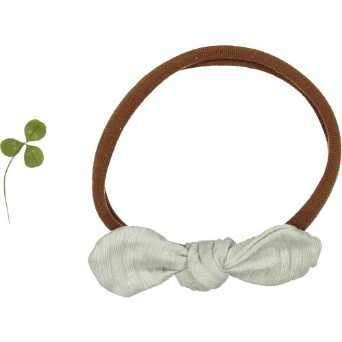 The Sea Rose Bow, Mist - Hair Accessories - 3