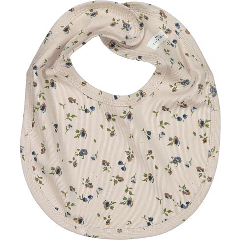 The Sea Rose Bib, Floral Sand - Bibs - 1