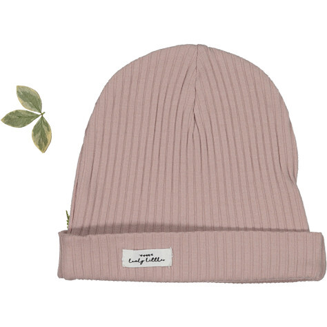 The Ribbed Hat, Mauve