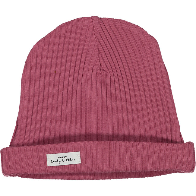 The Ribbed Hat, Raspberry