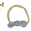 The Ribbed Bow, Slate - Hair Accessories - 1 - thumbnail