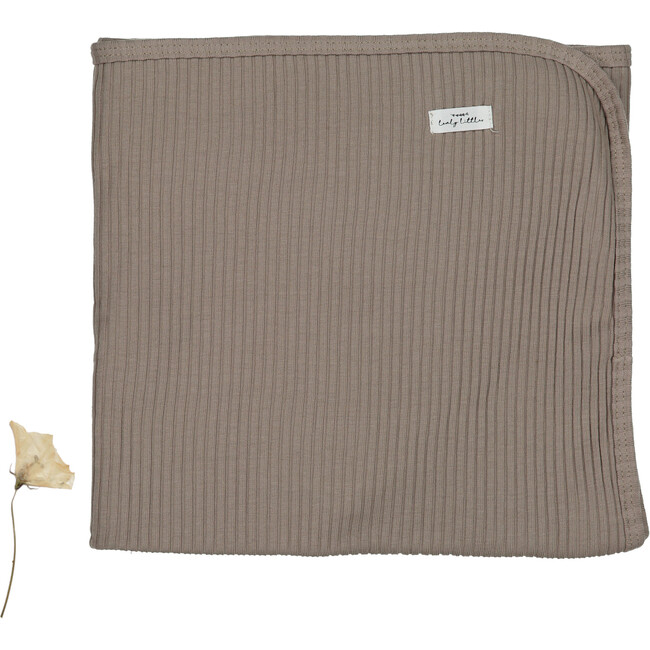 The Ribbed Blanket, Taupe
