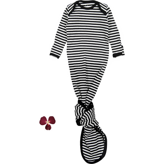 The Ribbed Baby Gown, Stripe