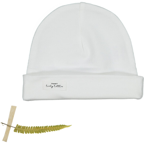 The Cotton Hat, White - Hats - 1