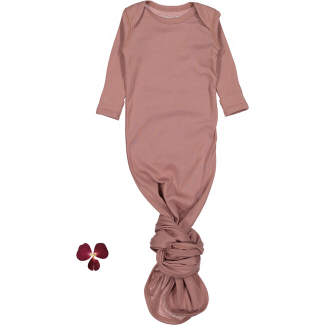 The Cotton Baby Gown, Rosewood