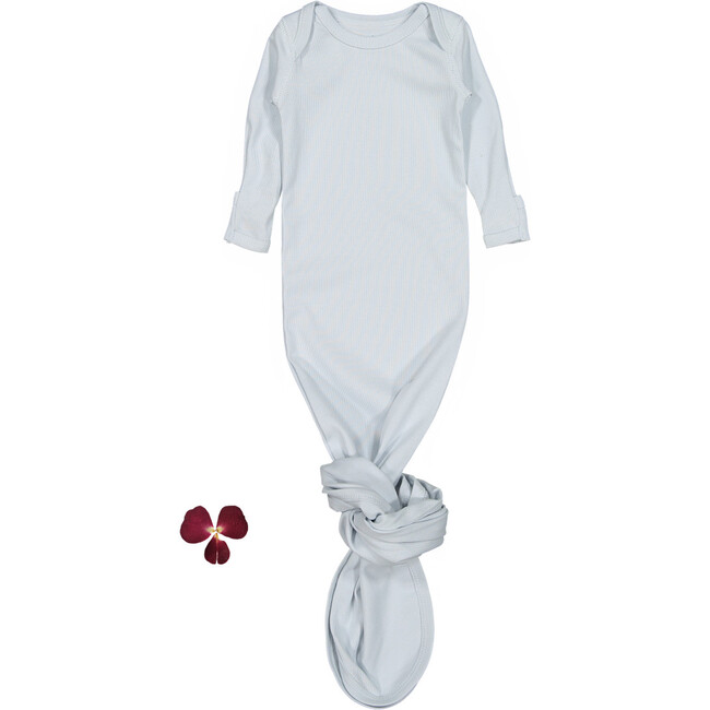 The Cotton Baby Gown, Sky Blue