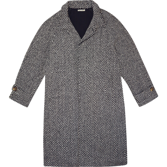 Women's Ronie Coat, Ash Herringbone
