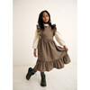 Jacques Dress, Chocolate Herringbone - Dresses - 2