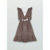 Jacques Dress, Chocolate Herringbone - Dresses - 3