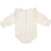 Violeta Baby Romper, Natural - Rompers - 2