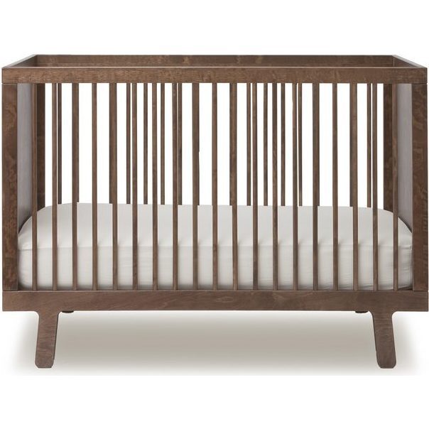 Sparrow Crib, Walnut - Cribs - 1