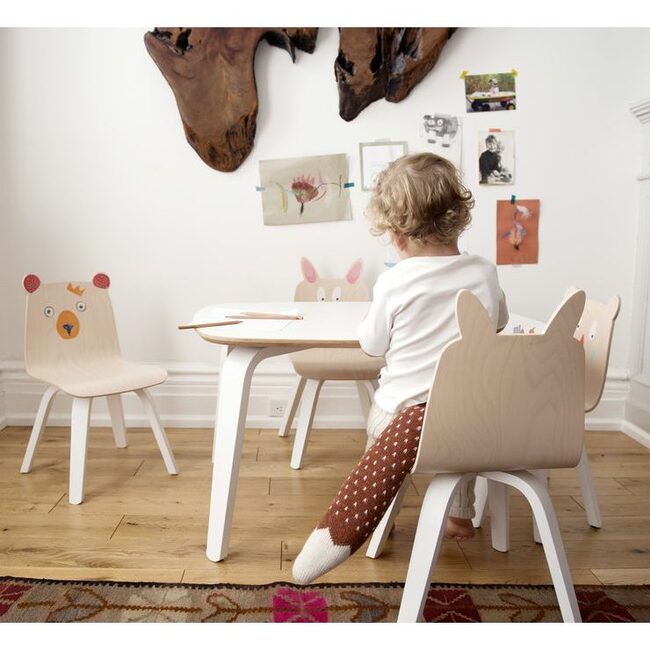 Set of 2 Rabbit Play Chairs, Birch - Kids Seating - 2