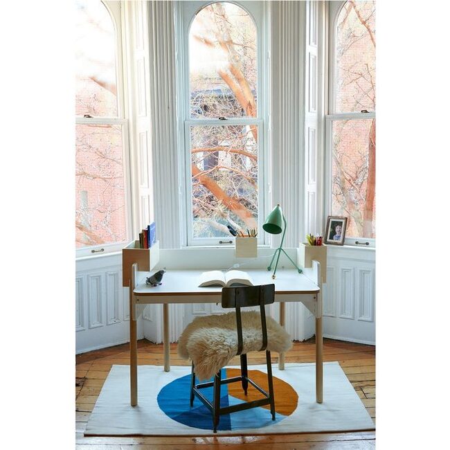 Brooklyn Desk, White/ Birch - Play Tables - 2