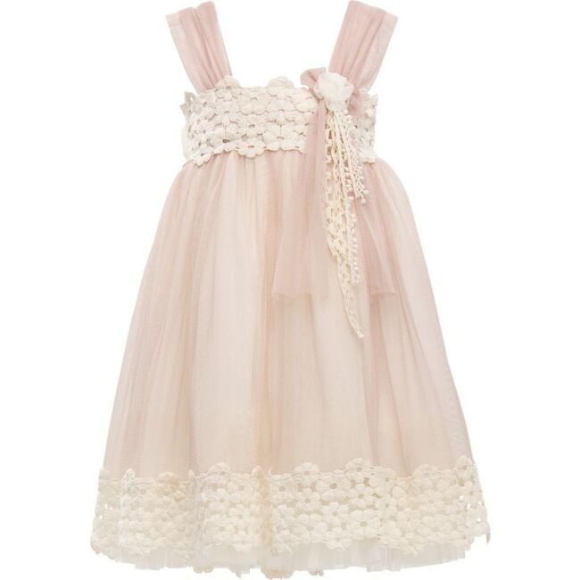 Sharon Dress, Pink - Dresses - 1