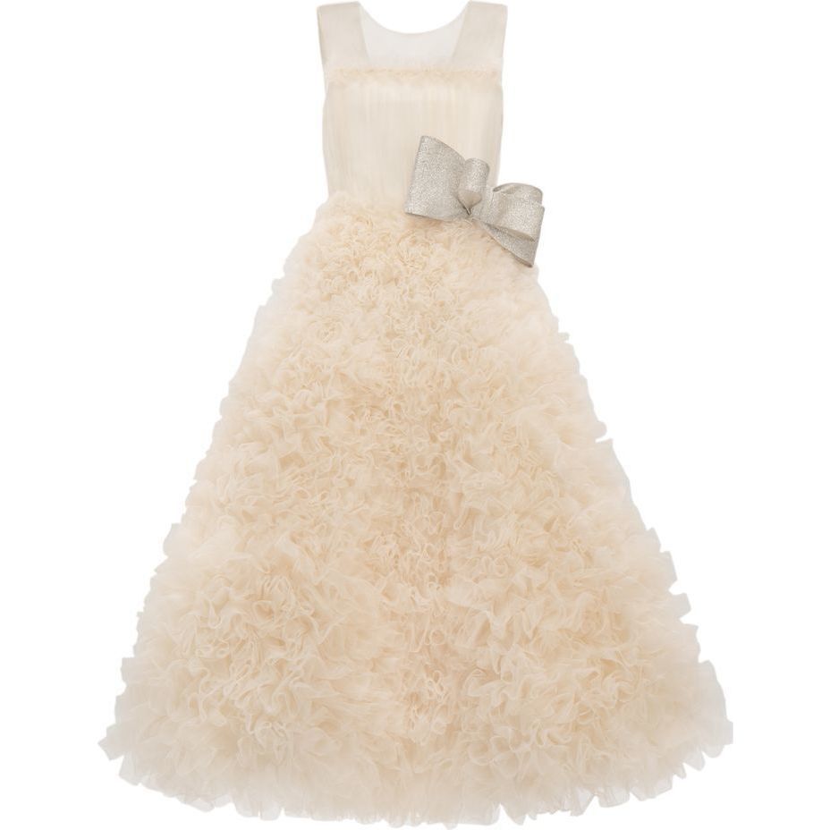 Teresita Dress, Champagne - Dresses - 1